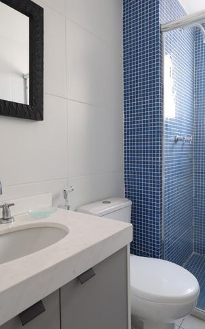 Apartamento para alugar com 265m², 4 quartos e 4 vagasBanheiro da Suíte 3