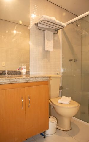 Casa de condomínio à venda com 45m², 1 quarto e 1 vagaBanheiro