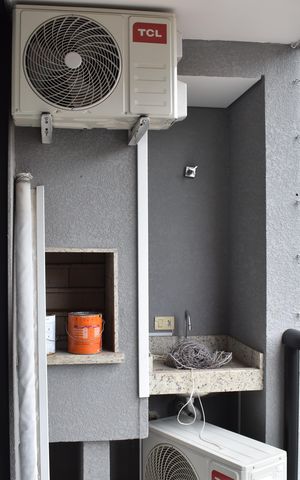 Apartamento para alugar com 53m², 2 quartos e 1 vagaSacada com Chusrrasqueira