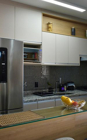 Apartamento à venda com 70m², 2 quartos e 2 vagas Apartamento à venda com 70m², 2 quartos e 2 vagasCozinha