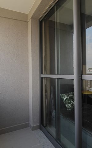 Studio para alugar com 25m², 1 quarto e sem vagaVaranda