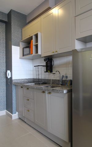 Studio para alugar com 25m², 1 quarto e sem vagaCozinha