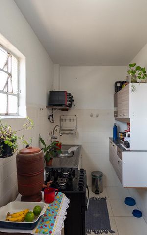 Apartamento à venda com 42m², 1 quarto e sem vaga Apartamento à venda com 42m², 1 quarto e sem vagaCozinha