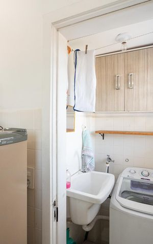 Apartamento à venda com 42m², 1 quarto e sem vaga Apartamento à venda com 42m², 1 quarto e sem vagaLavanderia
