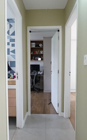 Apartamento à venda com 58m², 2 quartos e 1 vagaCorredor