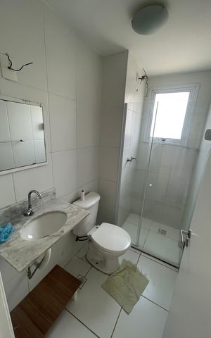 Apartamento à venda com 53m², 2 quartos e 1 vaga Apartamento à venda com 53m², 2 quartos e 1 vagaBanheiro
