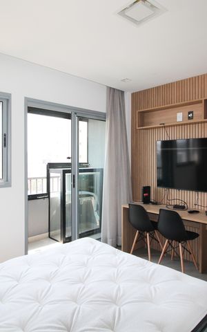 Studio para alugar com 24m², 1 quarto e sem vagaStudio