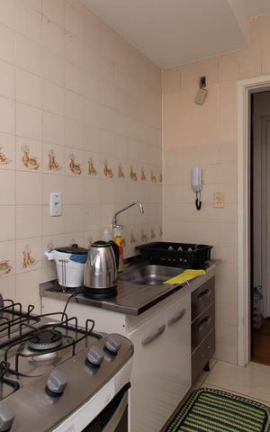 Apartamento à venda com 58m², 2 quartos e 1 vagaCozinha e Área de Serviço