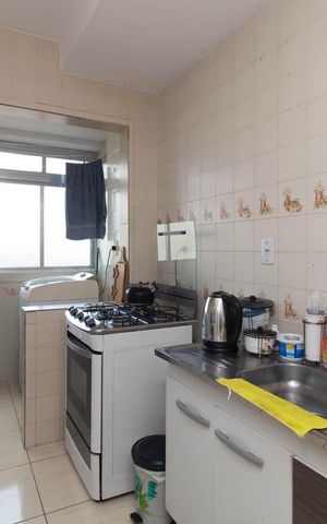 Apartamento à venda com 58m², 2 quartos e 1 vagaCozinha e Área de Serviço