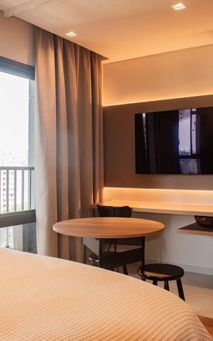 Studio à venda com 28m², 1 quarto e sem vagaStudio