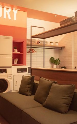 Studio à venda com 28m², 1 quarto e sem vagaÁrea comum - Lavanderia