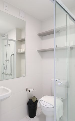 Studio para alugar com 25m², 1 quarto e sem vagaBanheiro Social