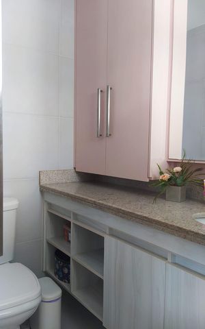 Apartamento à venda com 137m², 3 quartos e 2 vagas Apartamento à venda com 137m², 3 quartos e 2 vagasBanheiro Suíte 2