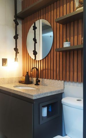 Apartamento à venda com 137m², 3 quartos e 2 vagas Apartamento à venda com 137m², 3 quartos e 2 vagasBanheiro Social