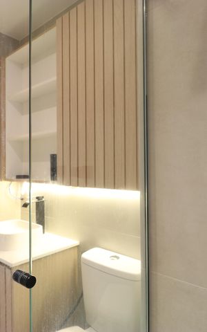 Apartamento à venda com 53m², 2 quartos e 1 vagaBanheiro Social