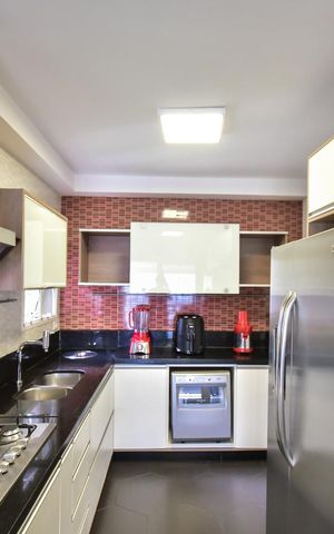 Apartamento à venda com 200m², 3 quartos e 3 vagasCozinha