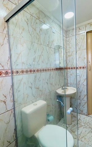 Apartamento para alugar com 57m², 2 quartos e 1 vaga Apartamento para alugar com 57m², 2 quartos e 1 vagaBanheiro