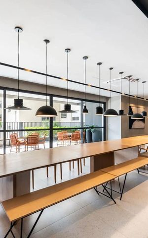 Apartamento à venda com 31m², 1 quarto e sem vaga Apartamento à venda com 31m², 1 quarto e sem vagaÁrea comum - Salão de Festas