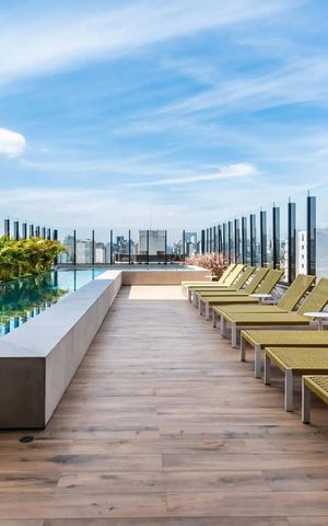 Apartamento à venda com 31m², 1 quarto e sem vaga Apartamento à venda com 31m², 1 quarto e sem vagaÁrea comum - Piscina