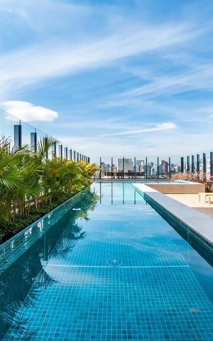 Apartamento à venda com 31m², 1 quarto e sem vaga Apartamento à venda com 31m², 1 quarto e sem vagaÁrea comum - Piscina