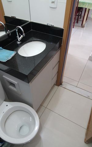 Apartamento à venda com 136m², 3 quartos e 1 vagaBanheiro