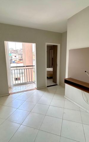 Apartamento para alugar com 48m², 1 quarto e 1 vaga Apartamento para alugar com 48m², 1 quarto e 1 vagaSala