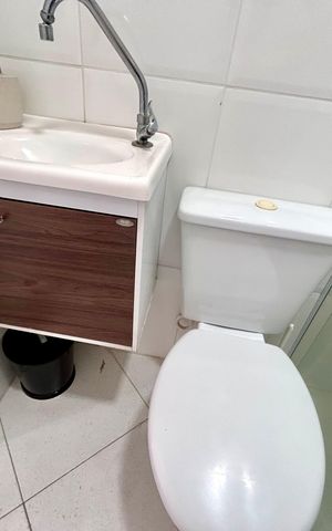 Apartamento para alugar com 48m², 1 quarto e 1 vaga Apartamento para alugar com 48m², 1 quarto e 1 vagaBanheiro