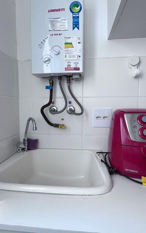 Apartamento para alugar com 48m², 2 quartos e 1 vaga Apartamento para alugar com 48m², 2 quartos e 1 vagaCozinha e Área de Serviço