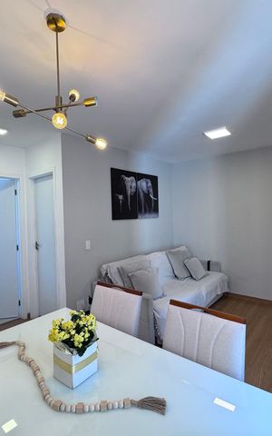 Apartamento para alugar com 48m², 2 quartos e 1 vaga Apartamento para alugar com 48m², 2 quartos e 1 vagaSala