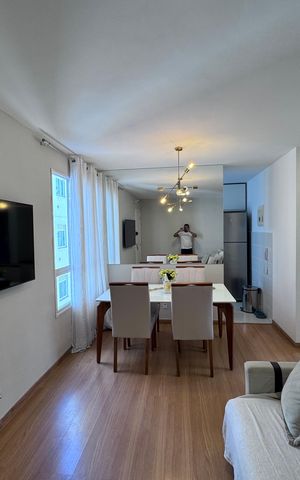Apartamento para alugar com 48m², 2 quartos e 1 vaga Apartamento para alugar com 48m², 2 quartos e 1 vagaSala