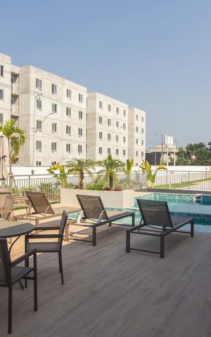 Apartamento para alugar com 45m², 2 quartos e sem vaga Apartamento para alugar com 45m², 2 quartos e sem vagaÁrea comum - Piscina