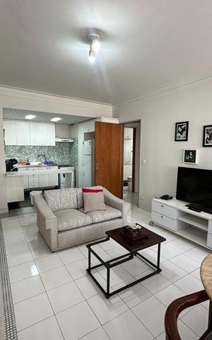 Apartamento à venda com 65m², 1 quarto e 1 vaga Apartamento à venda com 65m², 1 quarto e 1 vagaSala