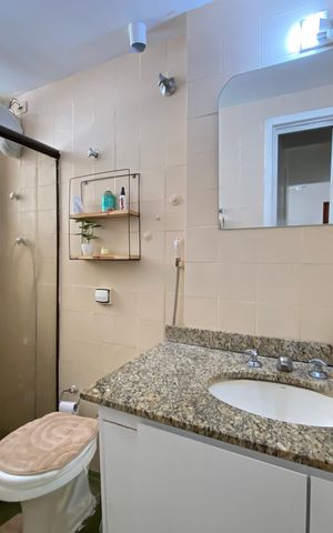 Apartamento para alugar com 67m², 2 quartos e 1 vaga Apartamento para alugar com 67m², 2 quartos e 1 vagaBanheiro Social