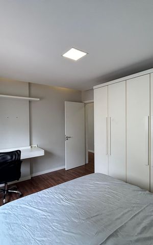 Apartamento à venda com 60m², 1 quarto e sem vagaQuarto