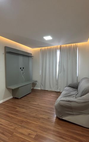 Apartamento à venda com 60m², 1 quarto e sem vagaSala