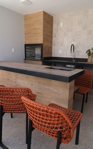 Apartamento para alugar com 89m², 2 quartos e 2 vagasÁrea comum - Churrasqueira