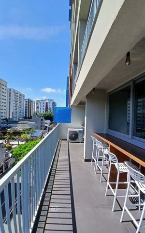 Studio para alugar com 27m², 1 quarto e sem vaga Studio para alugar com 27m², 1 quarto e sem vagaÁrea comum