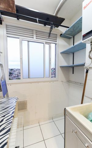 Apartamento à venda com 44m², 2 quartos e 1 vaga Apartamento à venda com 44m², 2 quartos e 1 vagaÁrea de Serviço