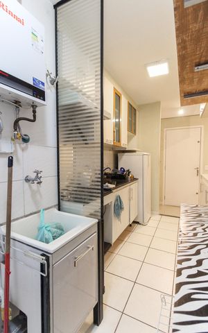 Apartamento à venda com 44m², 2 quartos e 1 vaga Apartamento à venda com 44m², 2 quartos e 1 vagaÁrea de Serviço