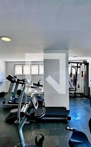 Apartamento para alugar com 48m², 1 quarto e 1 vaga Apartamento para alugar com 48m², 1 quarto e 1 vagaAcademia