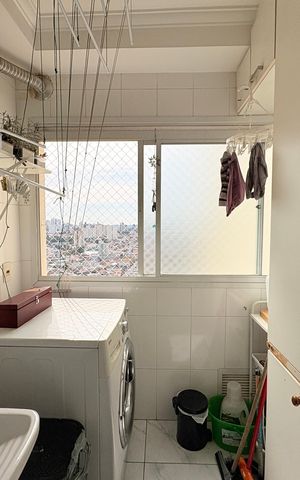 Apartamento à venda com 100m², 3 quartos e 2 vagasÁrea de Serviço