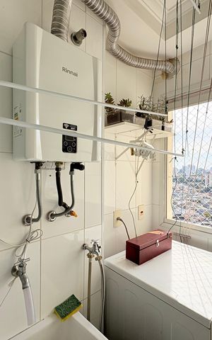 Apartamento à venda com 100m², 3 quartos e 2 vagasÁrea de Serviço