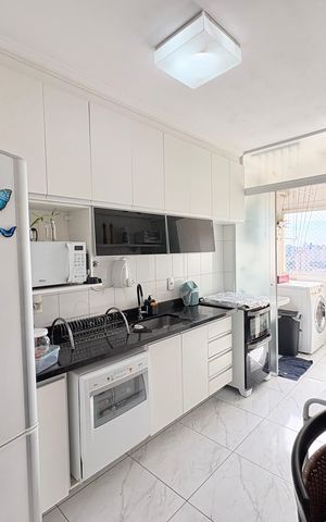 Apartamento à venda com 100m², 3 quartos e 2 vagasCozinha