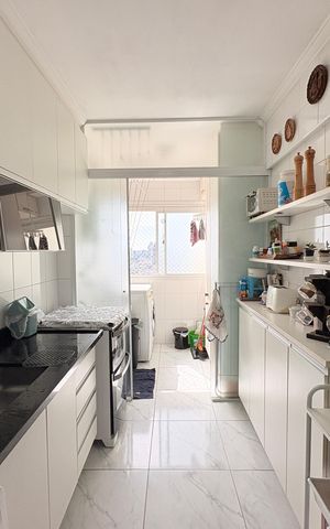Apartamento à venda com 100m², 3 quartos e 2 vagasCozinha