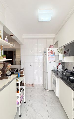 Apartamento à venda com 100m², 3 quartos e 2 vagasCozinha