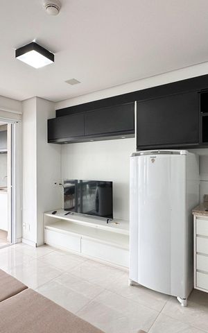 Apartamento para alugar com 42m², 1 quarto e 1 vaga Apartamento para alugar com 42m², 1 quarto e 1 vagaSala