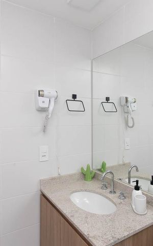 Studio à venda com 27m², 1 quarto e sem vaga Studio à venda com 27m², 1 quarto e sem vagaBanheiro