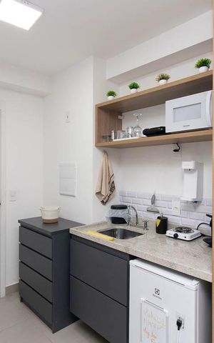 Studio à venda com 27m², 1 quarto e sem vaga Studio à venda com 27m², 1 quarto e sem vagaStudio