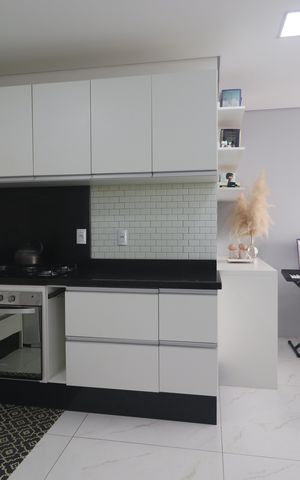Apartamento à venda com 66m², 2 quartos e 2 vagasCozinha
