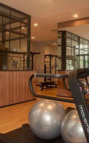 Studio à venda com 34m², 1 quarto e sem vaga Studio à venda com 34m², 1 quarto e sem vagaÁrea comum - Academia